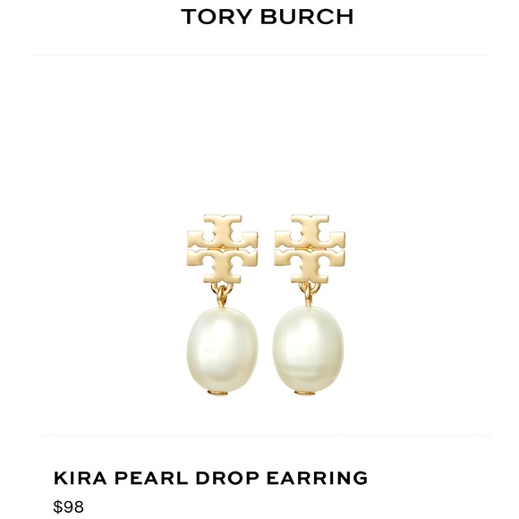 Tory Burch Jewelry - Tory Burch Kira Pearl Drop Earrings - New